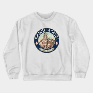 Philadelphia Phillies Patch by Buck Tee Crewneck Sweatshirt